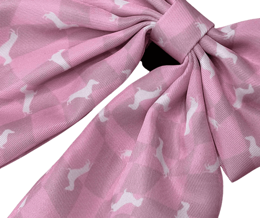 Dachshund Bows - 'Pinky Pupwalk'