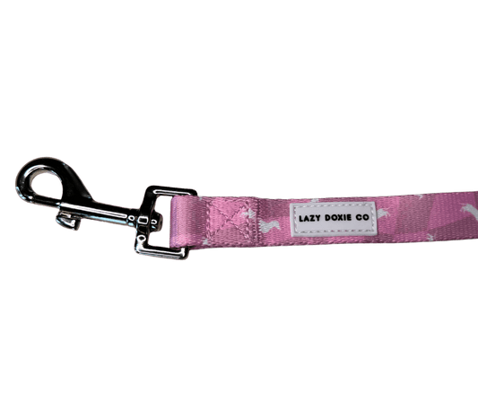 Dachshund Leash - 'Pinky Pupwalk'