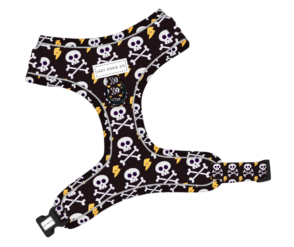 Dachshund Harness - 'Bad to the Bone'