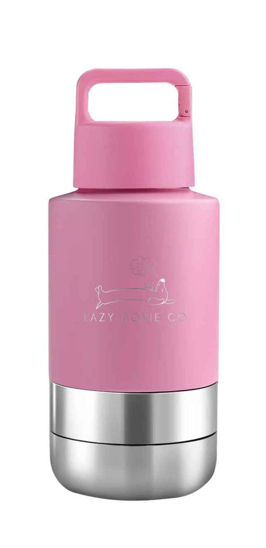 Multifunction Water Bottle - 'Strawberry Strolls'