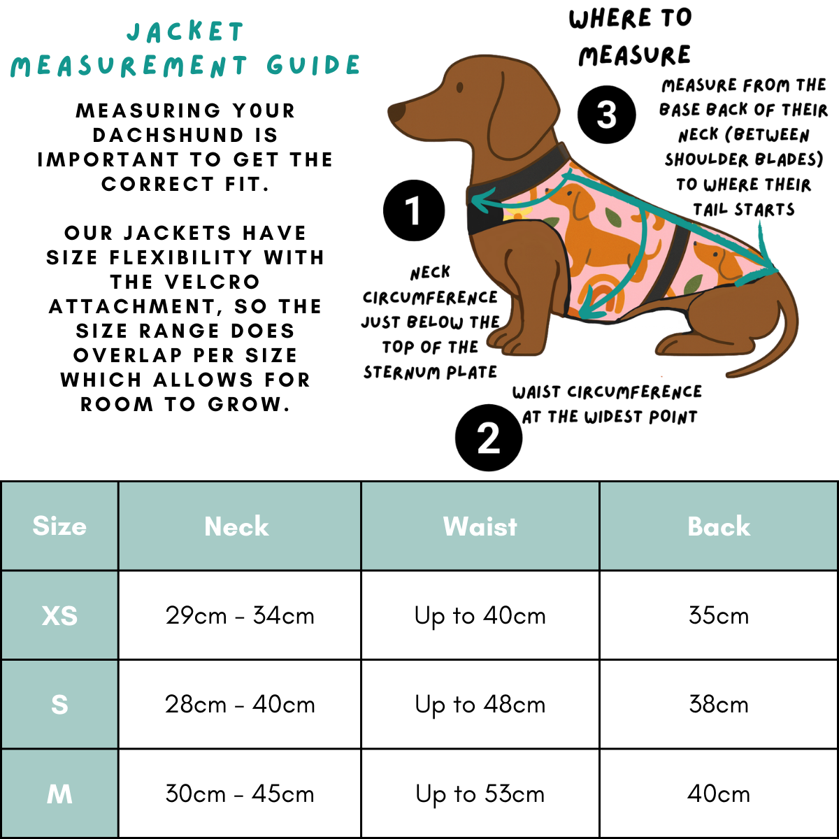Waterproof Dachshund Jackets - Snagaburra