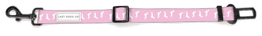 Seat Belt Leash - Pinky Pupwalk