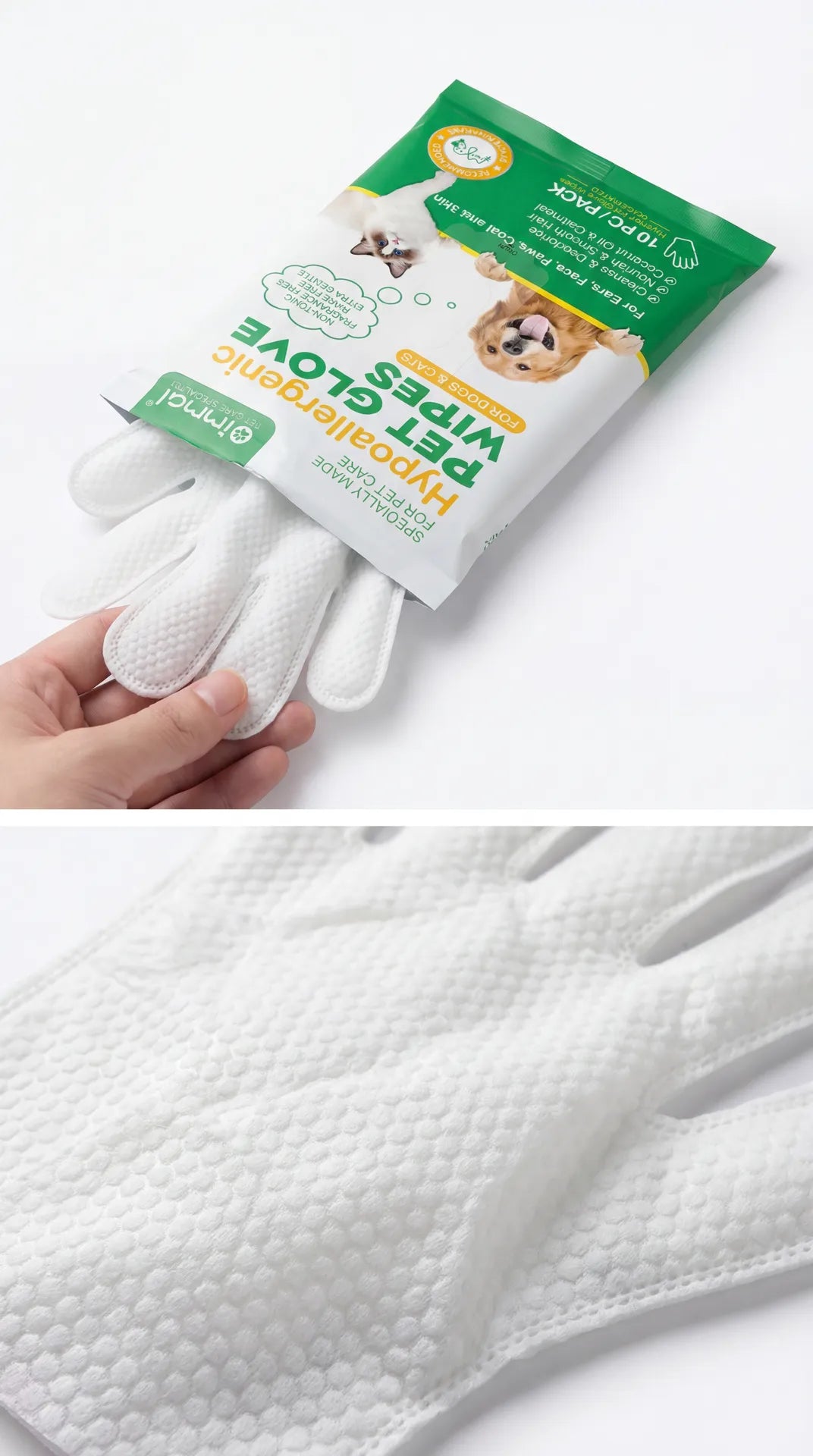 Dog Cleaning Gloves - 10pk - Lazy Doxie Co