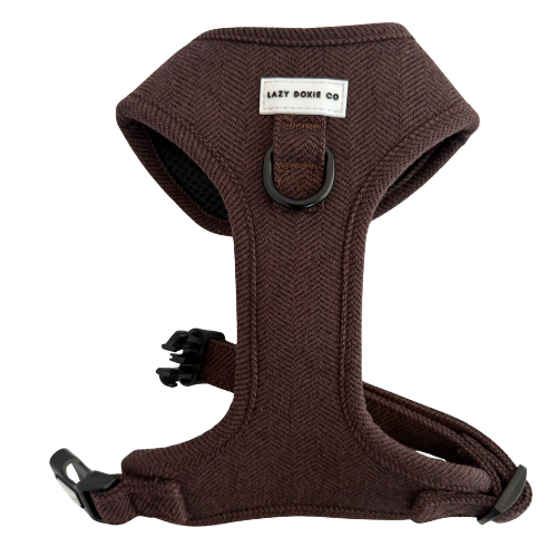 Over-Head Tweed Dachshund Harness