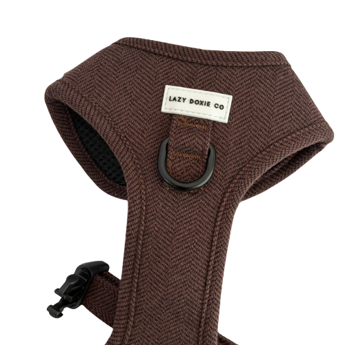 Over-Head Tweed Dachshund Harness
