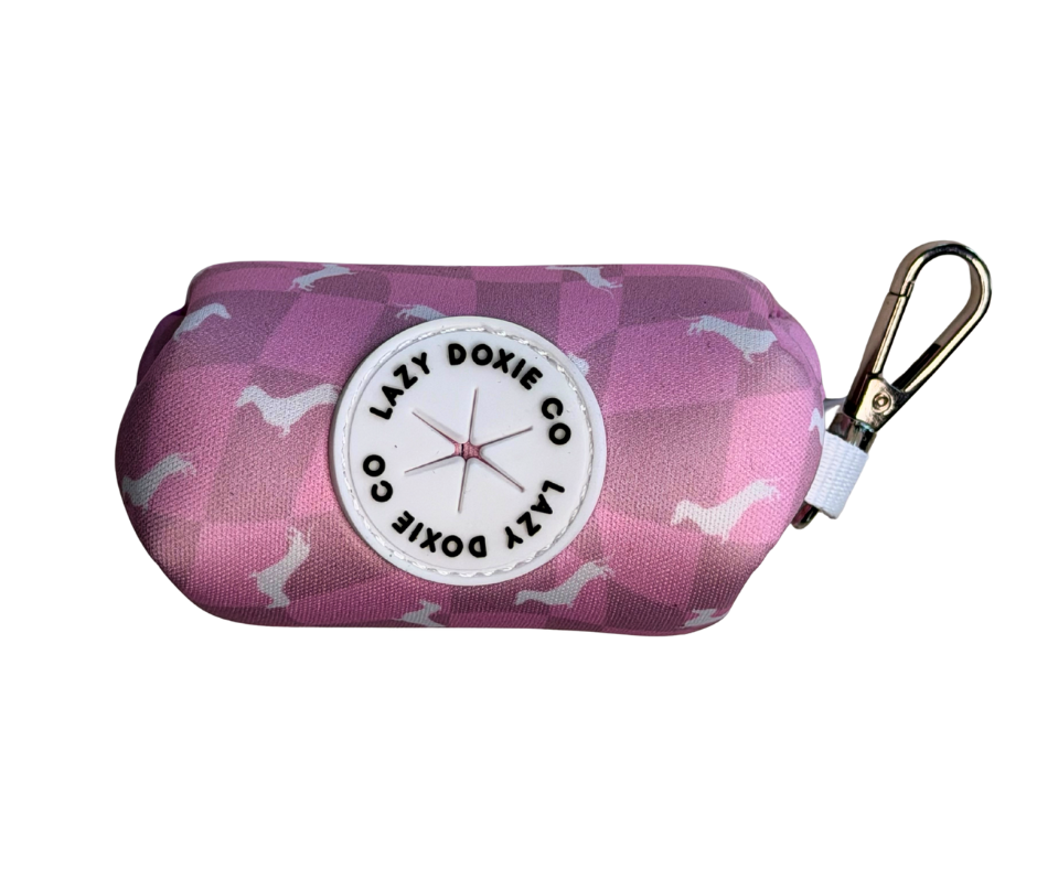 Poop Bag Holder - Pinky Pupwalk
