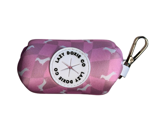 Poop Bag Holder - Pinky Pupwalk