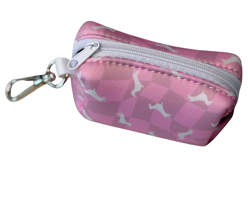 Poop Bag Holder - Pinky Pupwalk