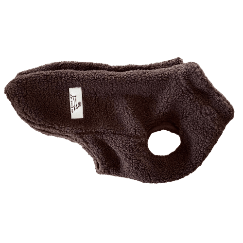 Teddy Fleece Doxie Coat - Lazy Doxie Co
