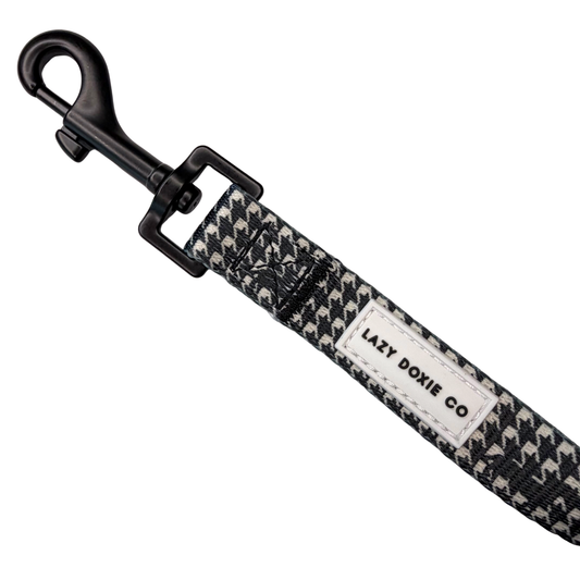 Dachshund Leash - 'Houndstooth Hound'