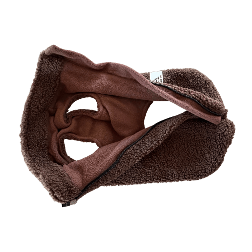 Teddy Fleece Doxie Coat - Lazy Doxie Co