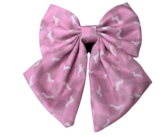 Dachshund Sailor Bows - Lazy Doxie Co