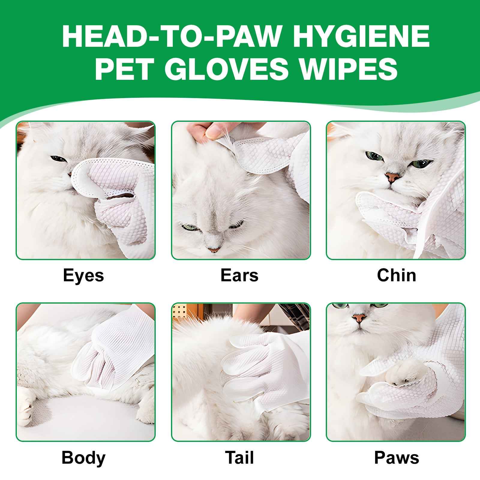 Dog Cleaning Gloves - 10pk