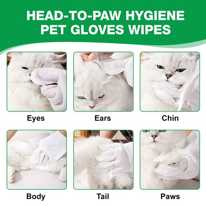 Dog Cleaning Gloves - 10pk