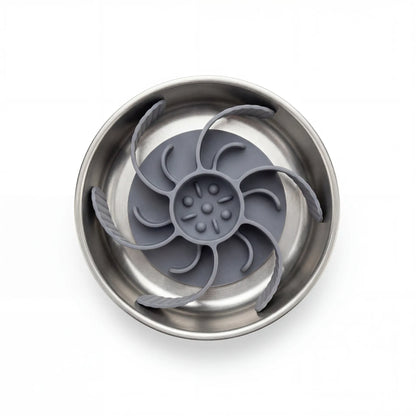 1ltr Stainless Steel Dog Bowl - Lazy Doxie Co