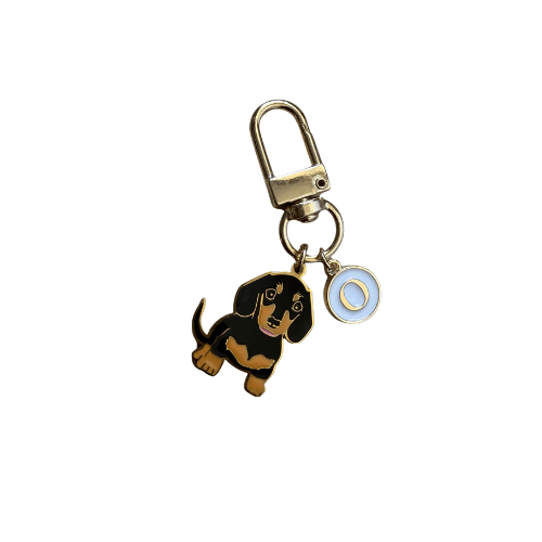 Personalised Dachshund Collar Charm - Lazy Doxie Co
