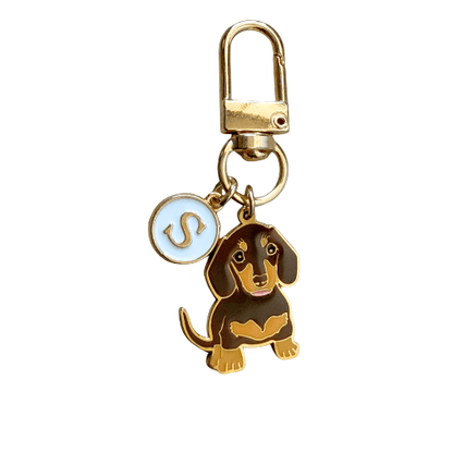 Personalised Dachshund Collar Charm - Lazy Doxie Co