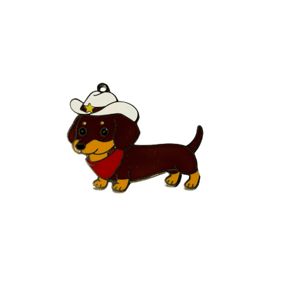 Personalised Dachshund Collar Charms - Lazy Doxie Co