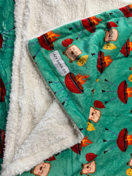 Blanket - Saucy Snags - Lazy Doxie Co