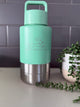 Multifunction Water Bottle - 'Evergreen Pup'