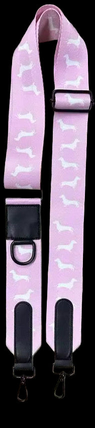 Walking Bag Strap - Pinky Pupwalk (STRAP ONLY)