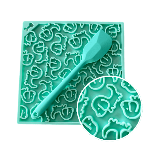 Dachshund Themed Lick Mat + Spatula Sets - Lazy Doxie Co