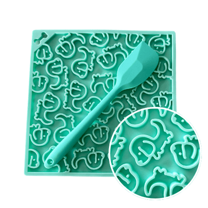 Dachshund Themed Lick Mat + Spatula Sets - Lazy Doxie Co