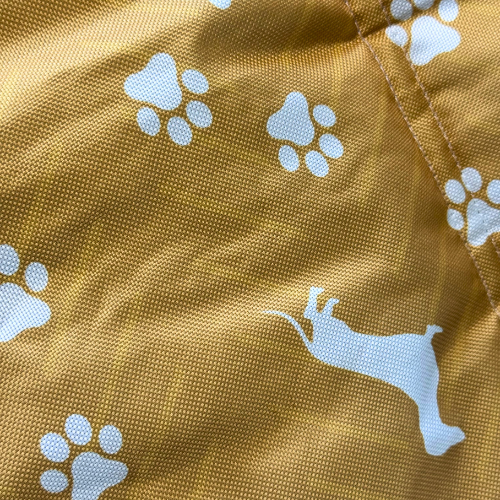 Travel Mat + Crossbody Strap - Pawprint Picnic