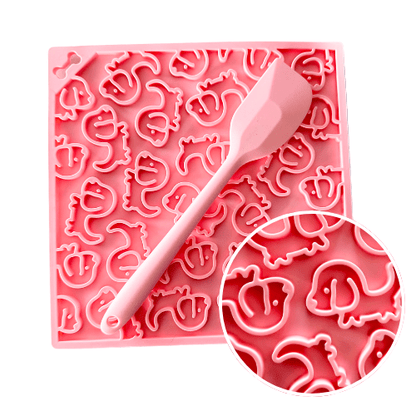 Dachshund Themed Lick Mat + Spatula Sets - Lazy Doxie Co