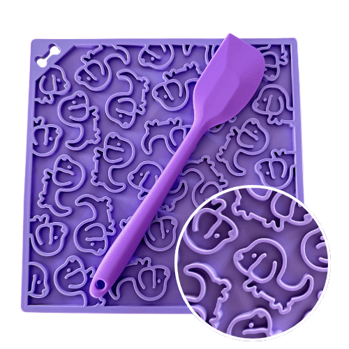 Dachshund Themed Lick Mat + Spatula Sets - Lazy Doxie Co