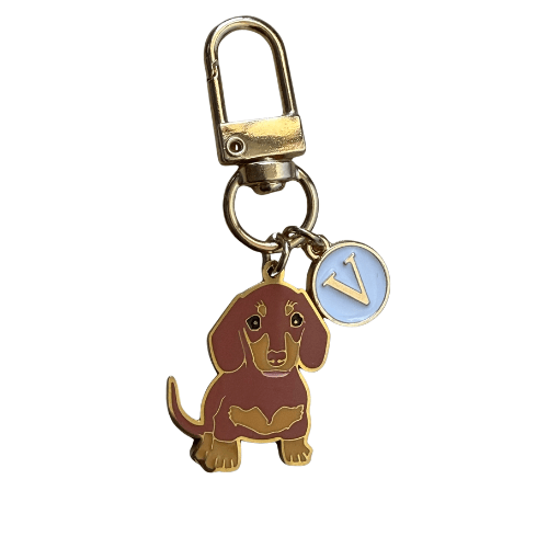 Personalised Dachshund Collar Charm - Lazy Doxie Co
