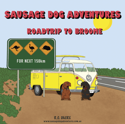 Sausage Dog Adventures Books - Lazy Doxie Co