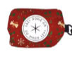 Collar - Santa's Little Gift - Lazy Doxie Co