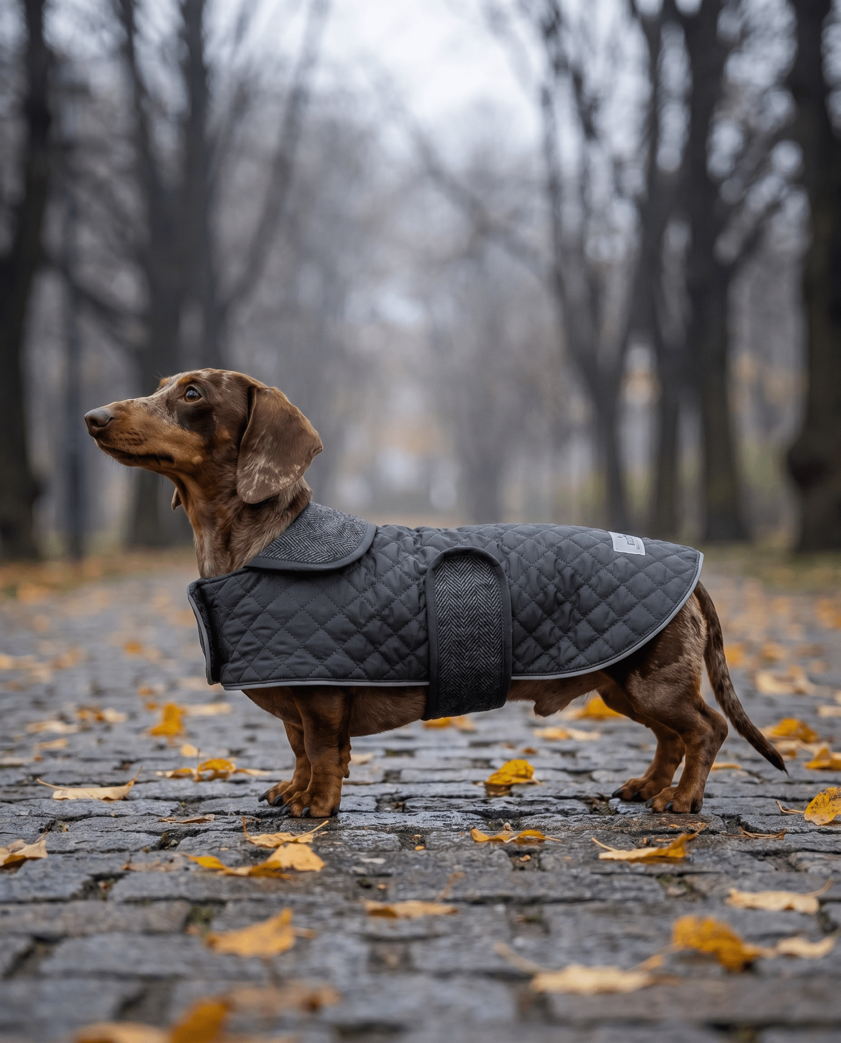 Dachshund Quilted Fleece Jackets - Lazy Doxie Co