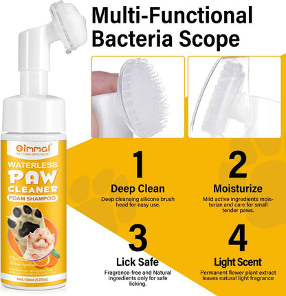 Waterless Paw Cleaner – Foam Shampoo