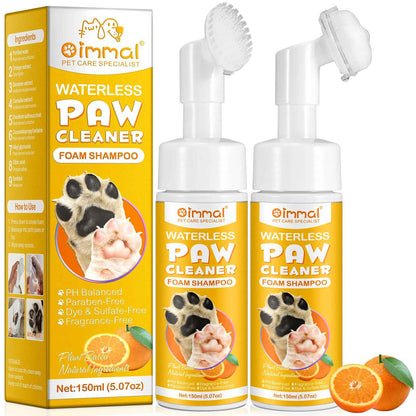 Waterless Paw Cleaner – Foam Shampoo