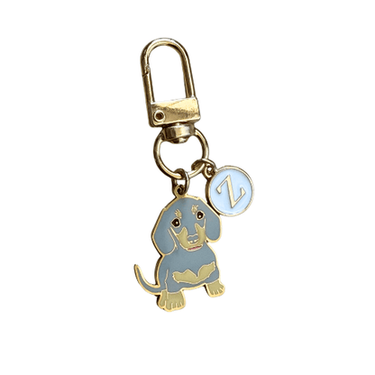 Personalised Dachshund Collar Charm - Lazy Doxie Co