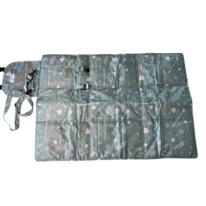 Travel Mat + Crossbody Strap - Mint to Adventure