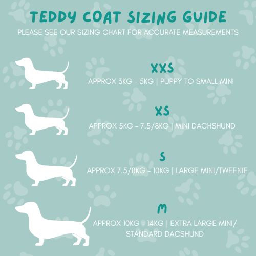 Teddy Fleece Doxie Coat - Lazy Doxie Co
